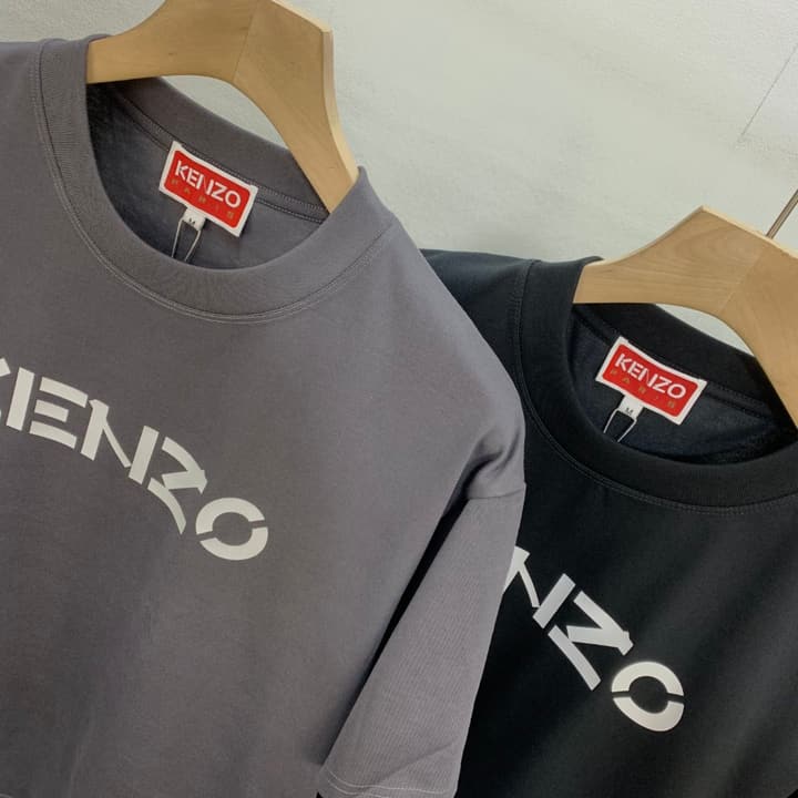 Kenzo Classic Crewneck T-Shirt – 2024 Collection in Classic Black