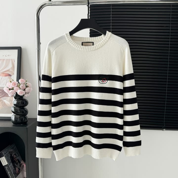 Gucci Striped Crewneck Sweater