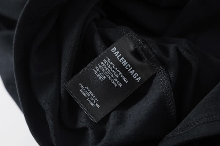 Balenciaga Lamborghini Collaboration Printed T-Shirt – 26SS in Black