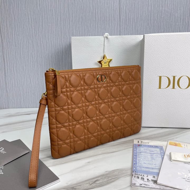 Dior Clutch Bag in Classic Black