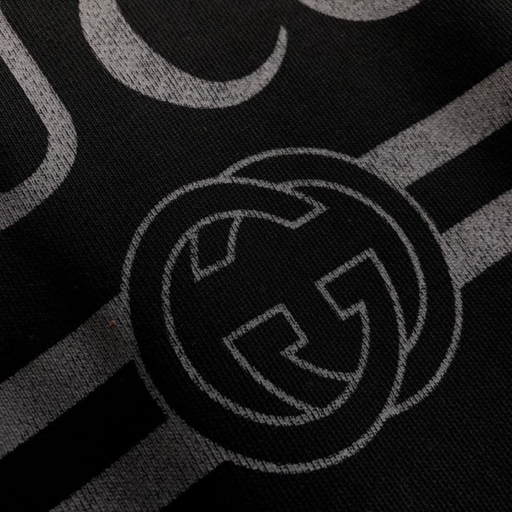 Gucci Classic Logo Crewneck Sweatshirt – 2025FW in Classic Black