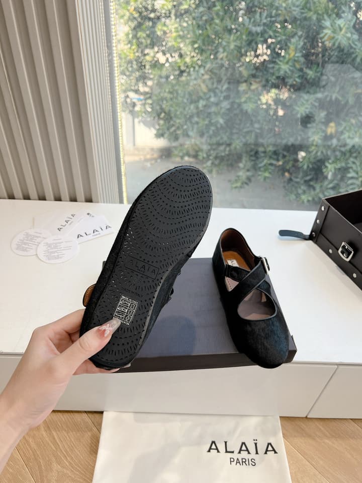 Alaïa French Fairy Ballet Flats – 2025 SS