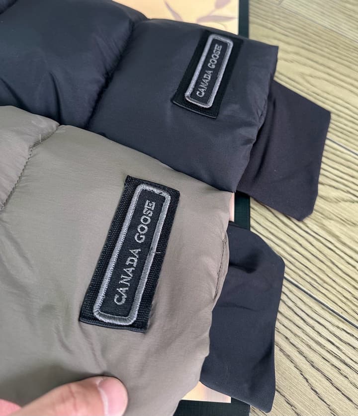 Canada Goose Black Label Puffer Jacket in Black
