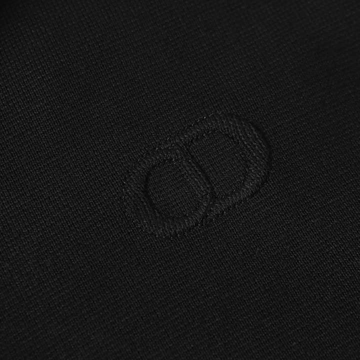 Dior CD Letter Knitted Cardigan in Classic Black