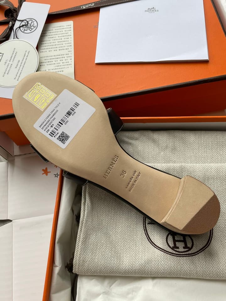 Hermès Classic H Heeled Sandals
