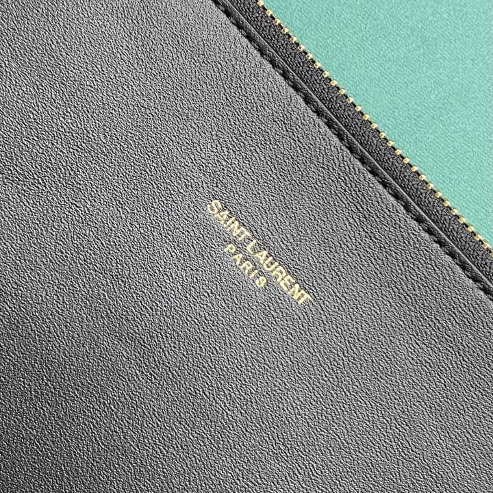 Saint Laurent Sac De Jour Satchel Bag in Gold