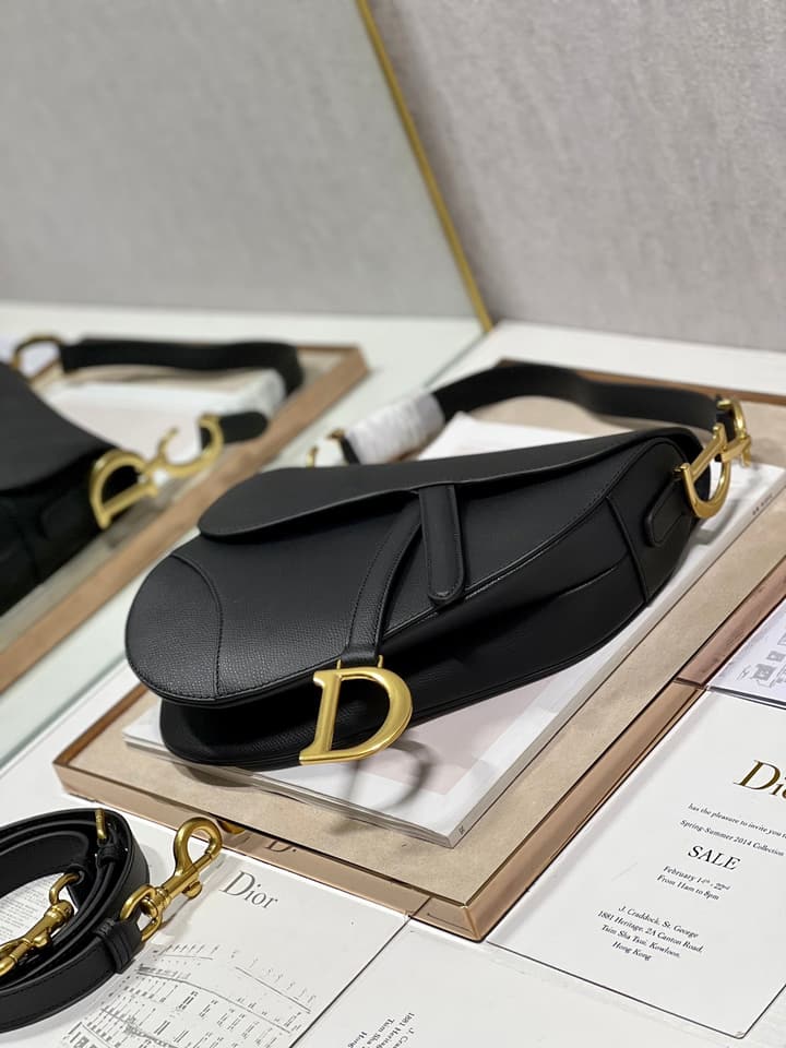 Dior Classic Saddle Bag in Apricot