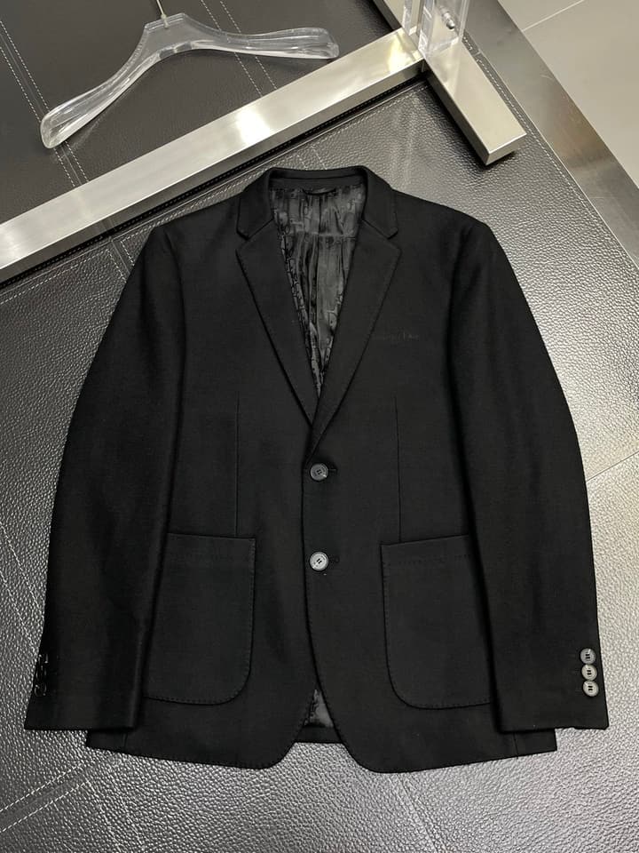 Dior New Casual Suit Blazer in Classic Black Blazer