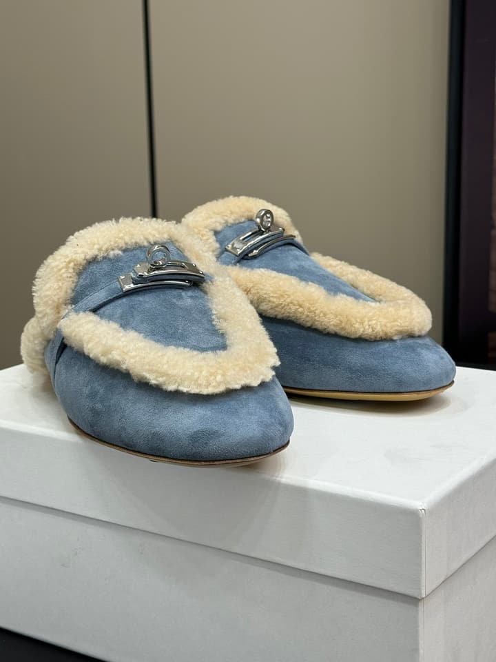 Hermès H Kelly Classic Mule Slippers – 24FW