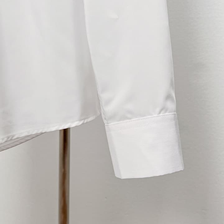 Loewe Crest Embroidered Shirt in Black