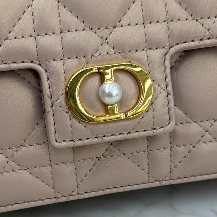 Dior Jolie Mini Chain Bag – 2025FW in Dusty Rose