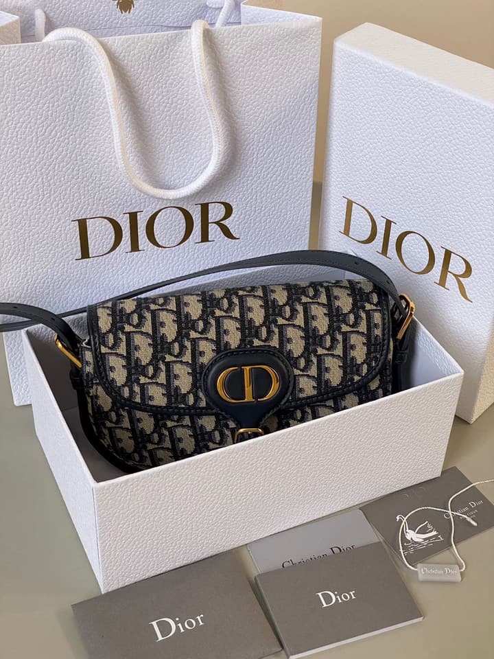 Dior Bobby Small Shoulder Bag – Oblique Blue in Blue Oblique Monogram
