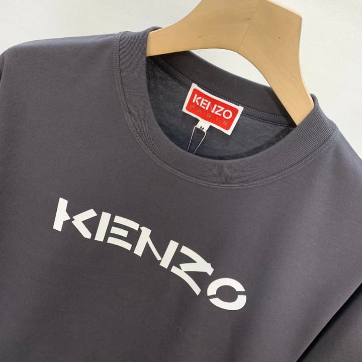 Kenzo Classic Crewneck T-Shirt – 2024 Collection in Classic Black