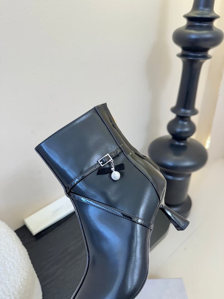 Jimmy Choo Pointed-Toe Ankle Boots