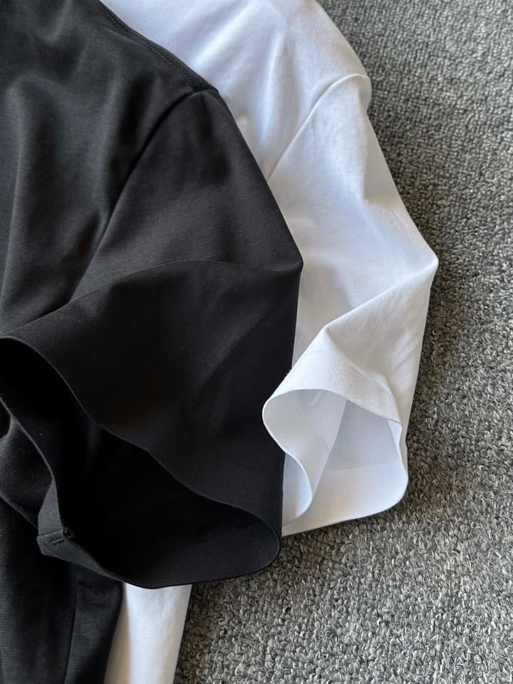 Hermès Liquid Ammonia Ice Silk T-Shirt – 2025 Collection in Black