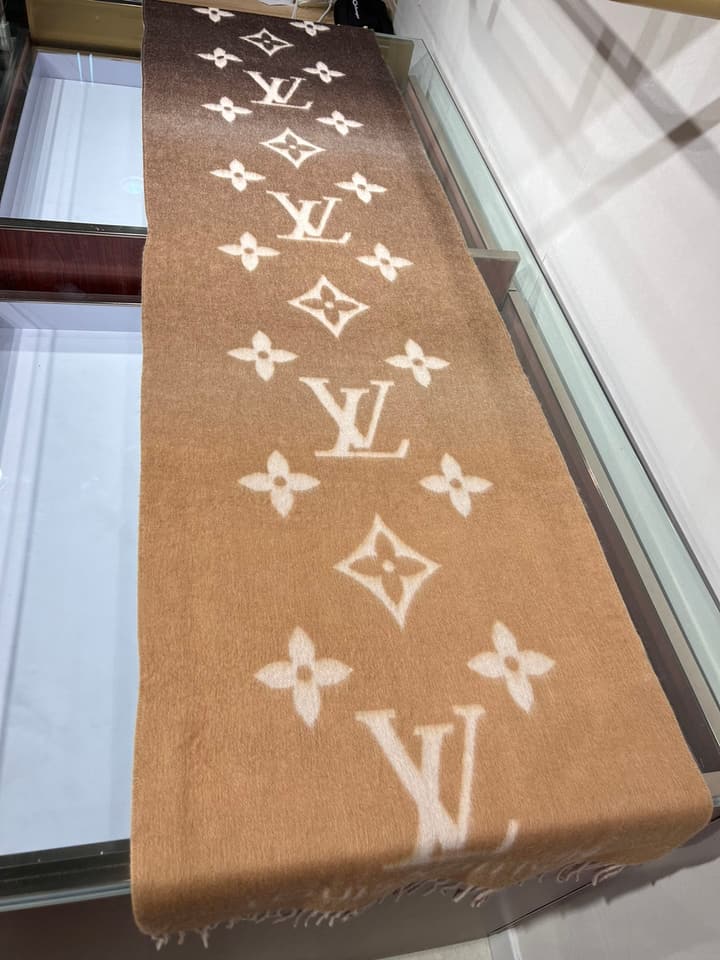 Louis Vuitton Double-Sided Cashmere Gradient Scarf