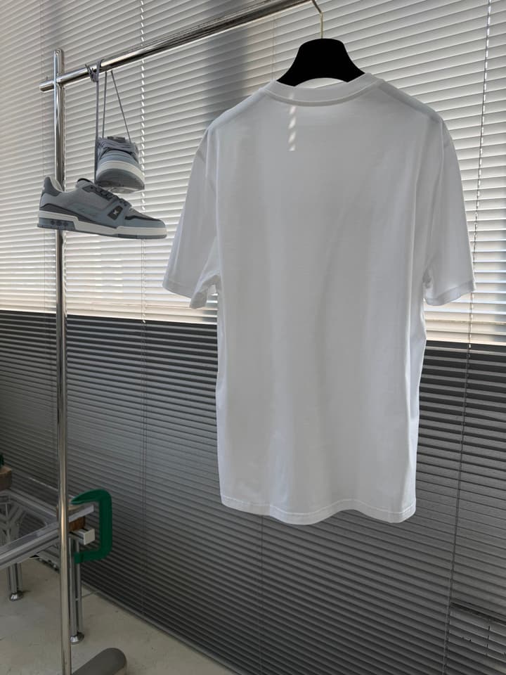 Loewe Appliqué Embroidered Cotton T-Shirt in Black
