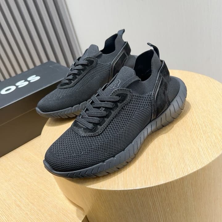 Boss Layered Design Sport Sneakers