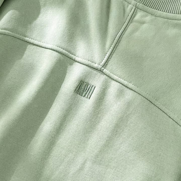 Ami Paris Ami de Coeur Embroidered Crewneck Sweatshirt in Gray