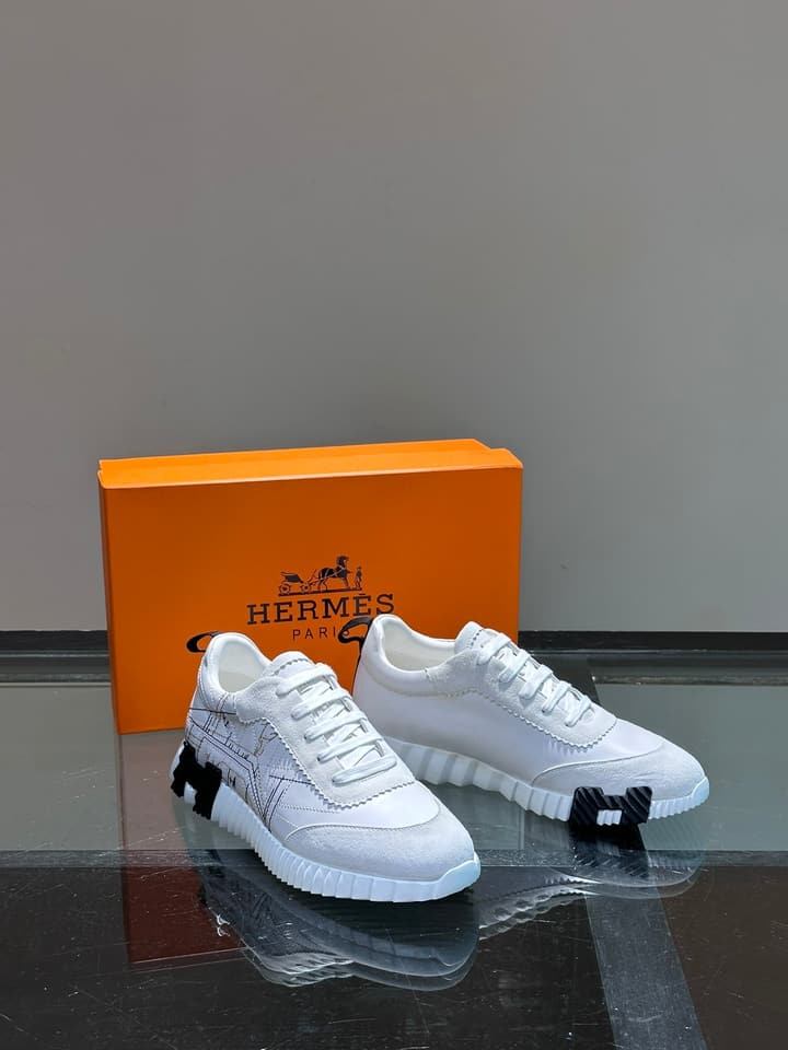 Hermès Bouncing Sneakers in Black 1