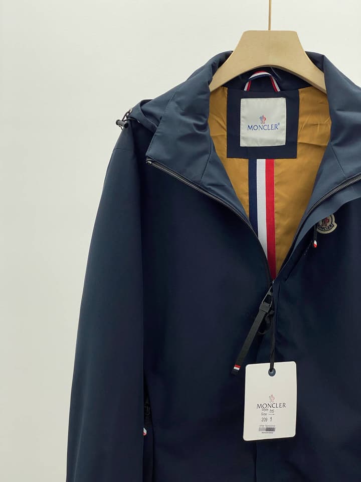 Moncler Men's Business Light Luxury Jacket – 25FW in Black