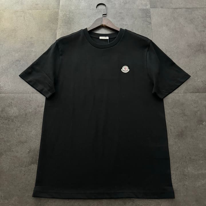 Moncler Small Logo Crewneck T-Shirt – 2026SS in Classic Black