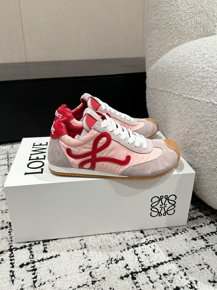 Loewe Ballet Runner 2.0 Sneakers – 2025 Runway Collection in Black