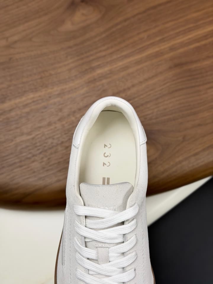 Zegna Old Money Suede Casual Sneakers