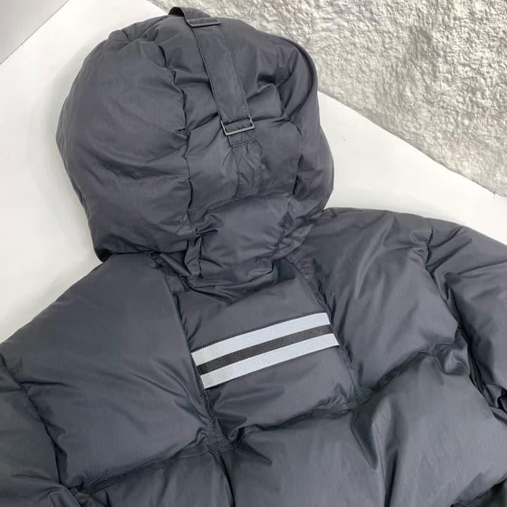 Canada Goose Lawrence Puffer Mid-Length Down Jacket in Black