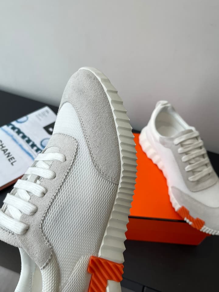 Hermès Classic Couple's Casual Sneakers in Black