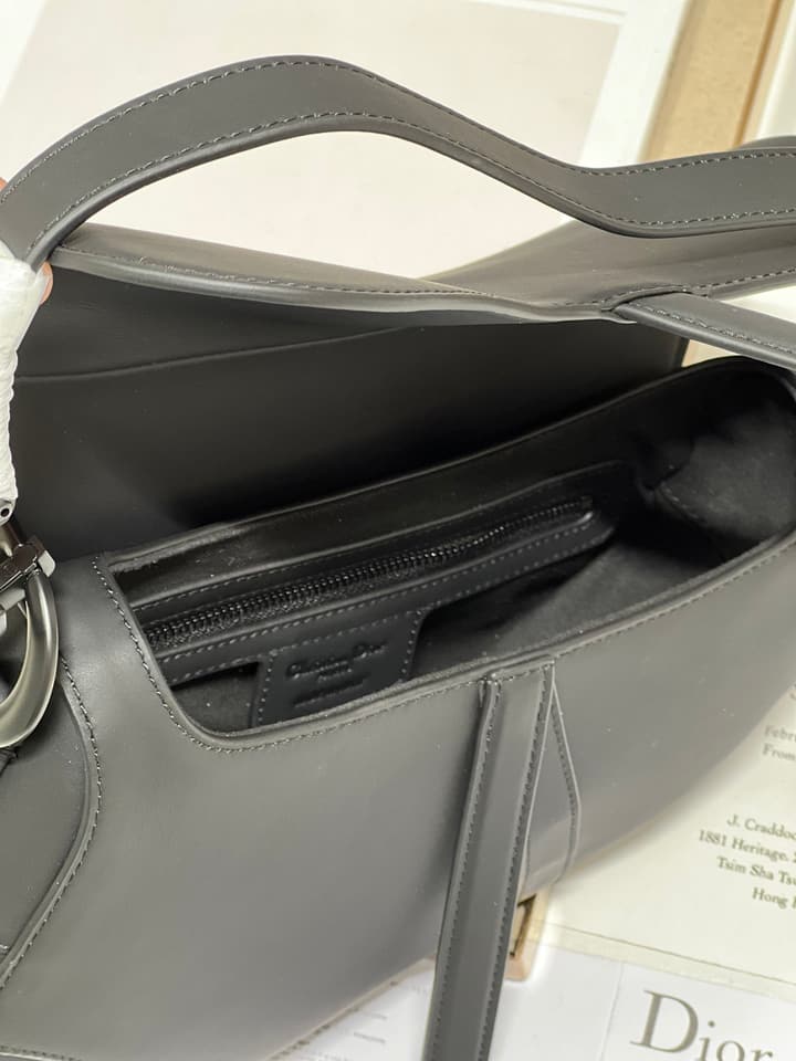 Dior Saddle Bag – Matte Black