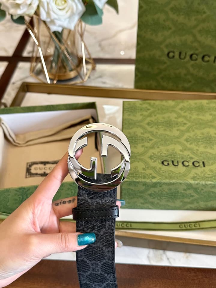 Gucci Classic Casual Leather Belt – 40mm