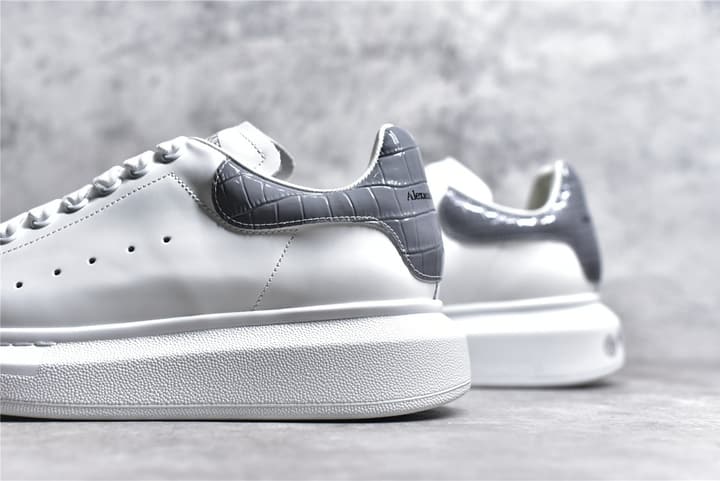 Alexander McQueen Classic Black Heel Platform Sneakers