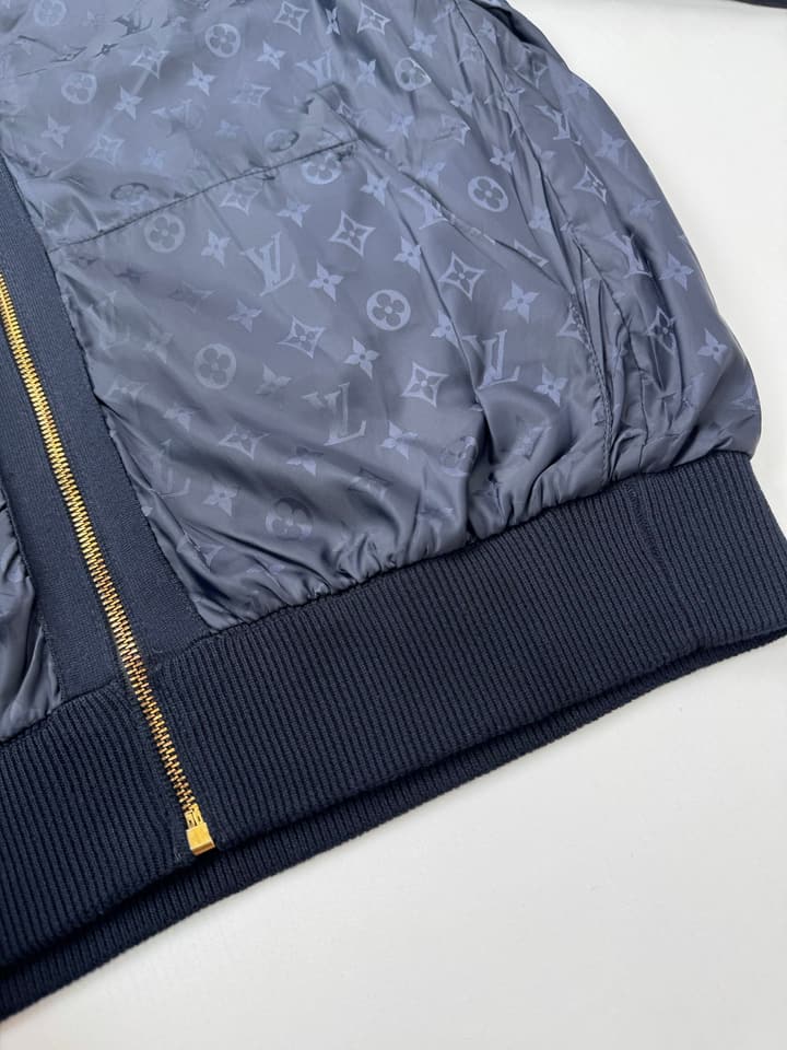 Louis Vuitton Reversible Monogram Nylon Spliced Jacket – SS26