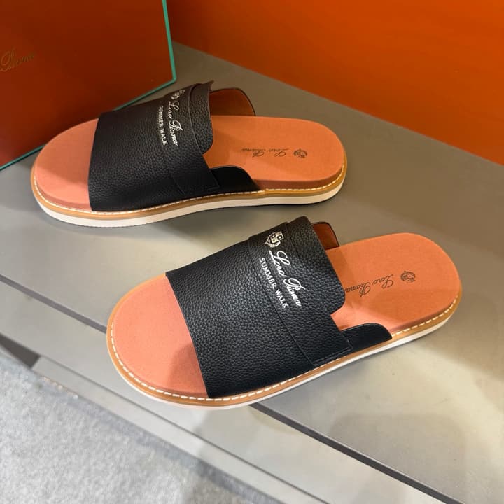 Loro Piana Summer Walk Crisscross Mules