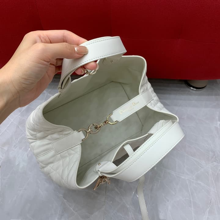 Dior C'est Dior Bucket Bag – 23FW in Cream