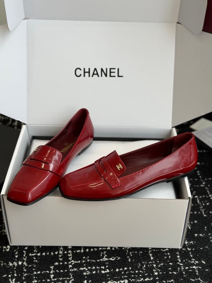 Chanel Square Toe Flats – Early Spring Collection – 26SS