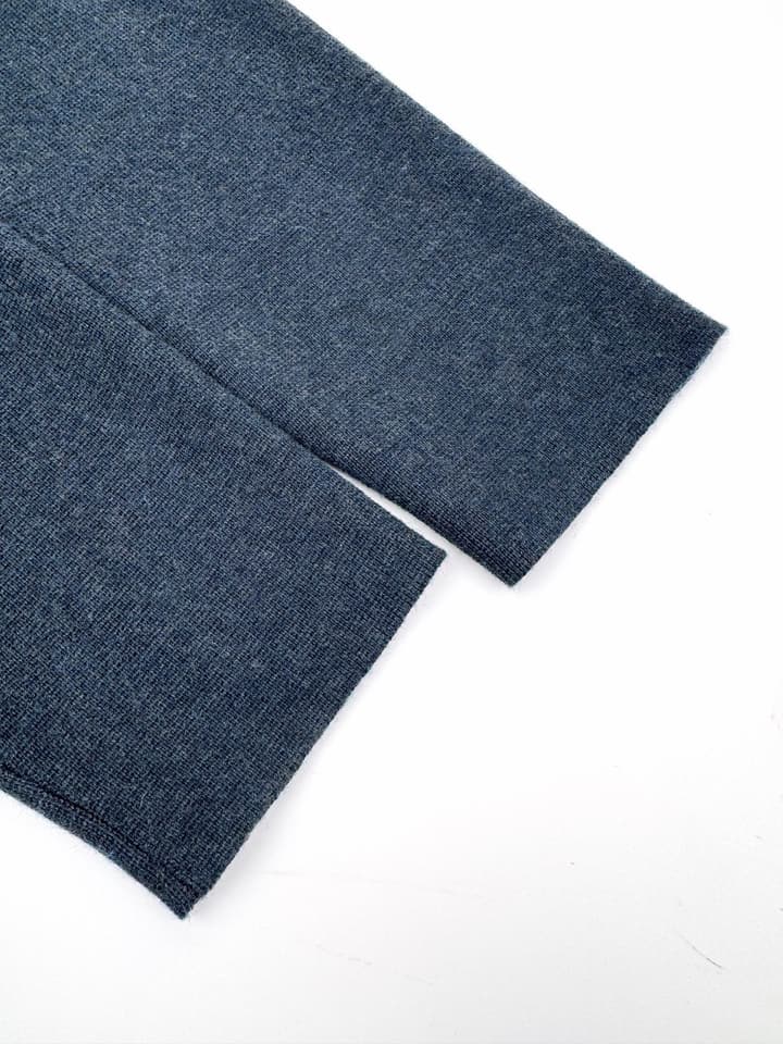 Dior Icon Zipper Sweater Cardigan in Deep Navy Blue