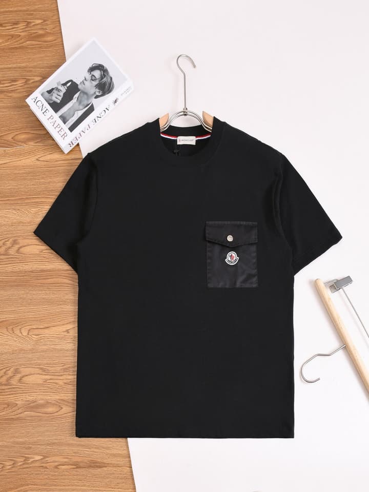 Moncler Classic Pocket Logo T-Shirt – 2026SS in Classic Black