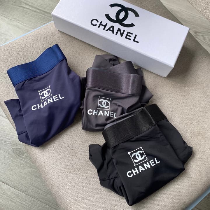 Chanel Men's Seamless Ice Silk Underwear – 3-Pack