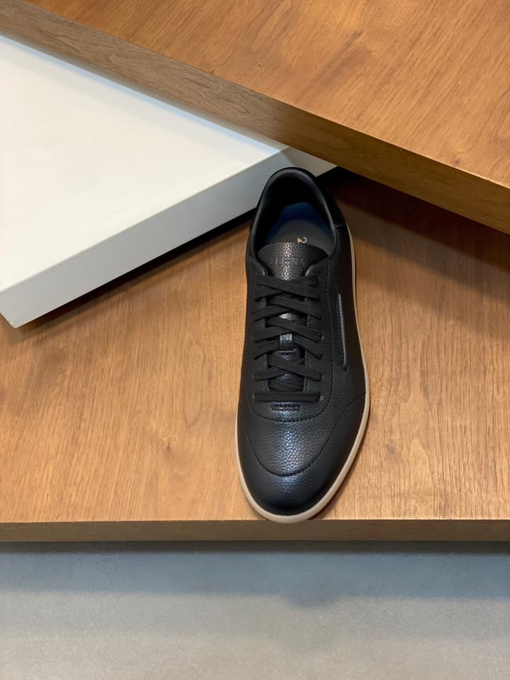Zegna 232 Suede Sneakers – Current Season Collection