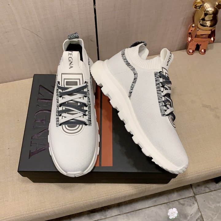 Zegna Latest Casual Sneakers in Black