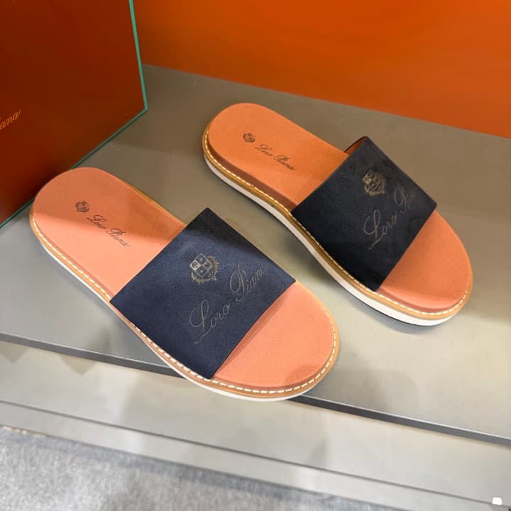 Loro Piana Summer Walk Crisscross Mules