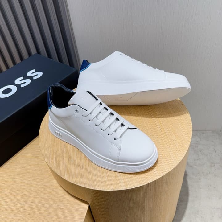 Boss Classic Driving Shoes in Black With Polished Toe