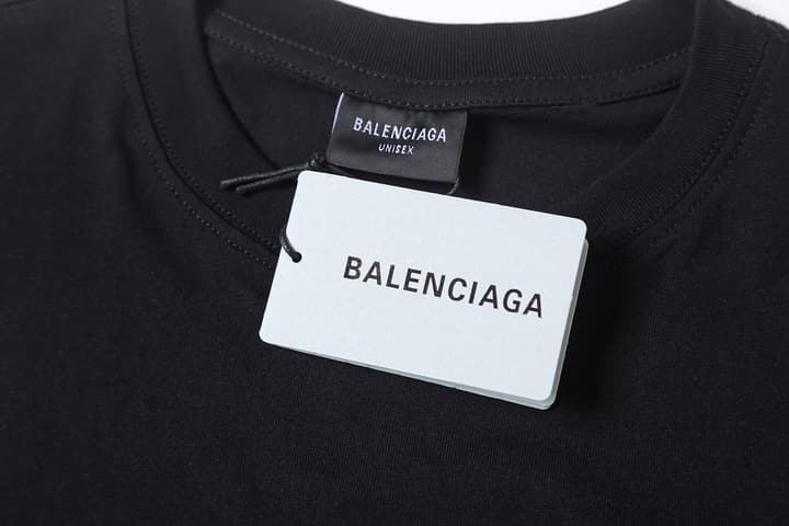Balenciaga Signature Short-Sleeved T-Shirt – 26SS in Black