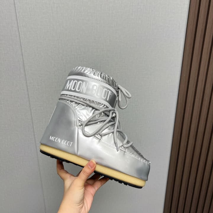 Moon Boot 2024 Autumn/Winter Platform Snow Ankle Boots – 2024FW in All Black