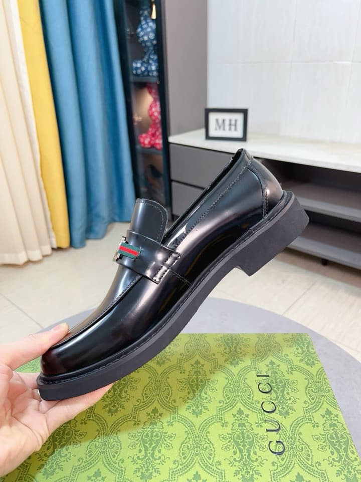Gucci Men's Formal Leather Shoes – New Collection