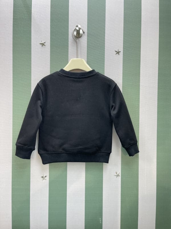 Burberry Children's Crewneck Sweatshirt – 2025FW – Kids Collection in Black Graphic Sweatshirt