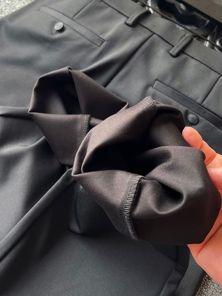 Zegna Business Casual Trousers in Dark Grey Business Casual