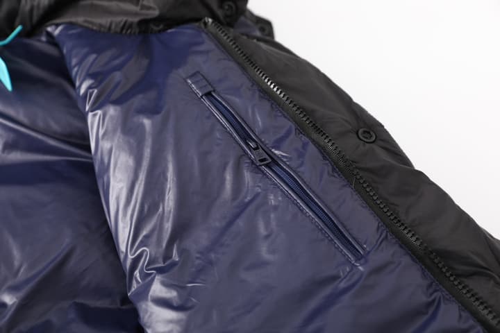 Moncler Cyclone Detachable Down Jacket – 2024FW in Black/Blue